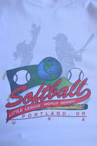 Vintage 90s Softball Little League World Series Tee (XL) - Retrospective Store