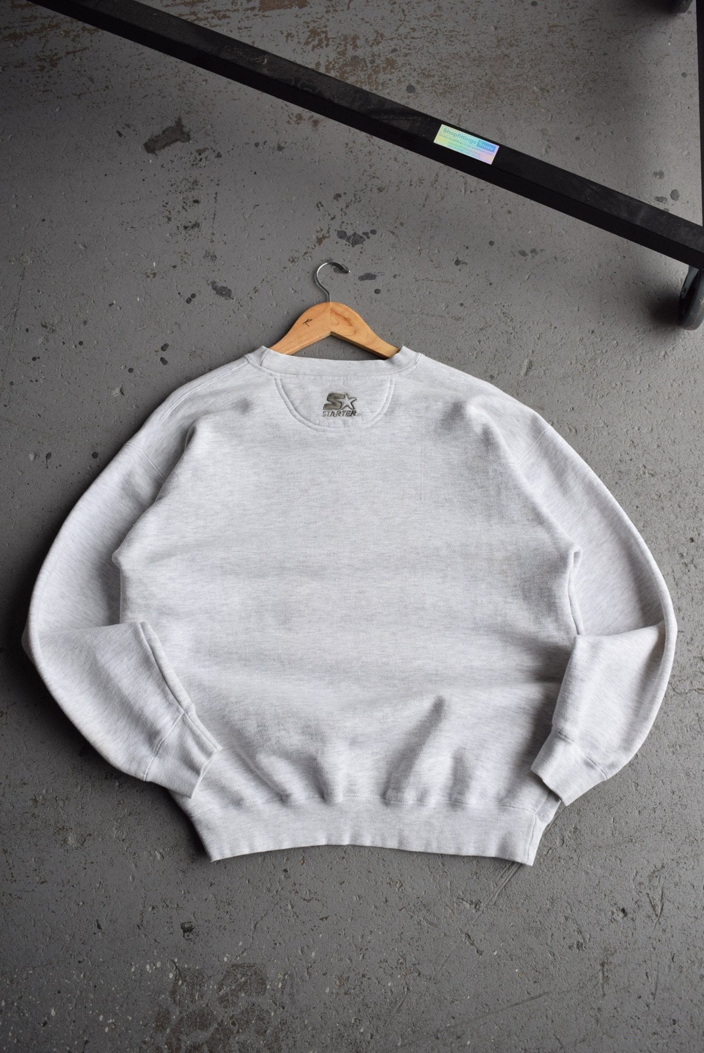 Vintage 90s Starter x NBA Houston Rockets Embroidered Crewneck (L) - Retrospective Store