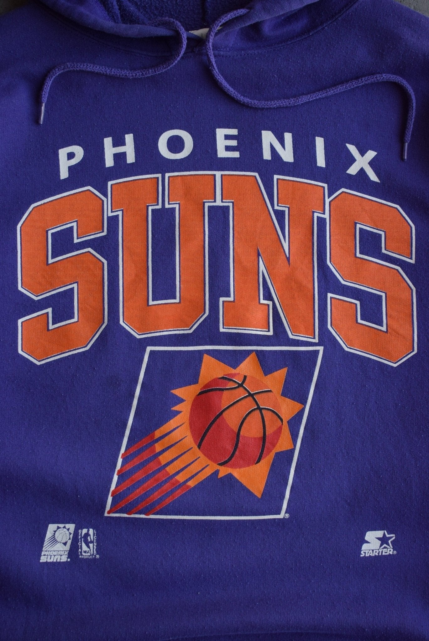Vintage 90s Starter x NBA Pheonix Suns Hoodie (L) - Retrospective Store