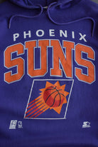 Vintage 90s Starter x NBA Pheonix Suns Hoodie (L) - Retrospective Store