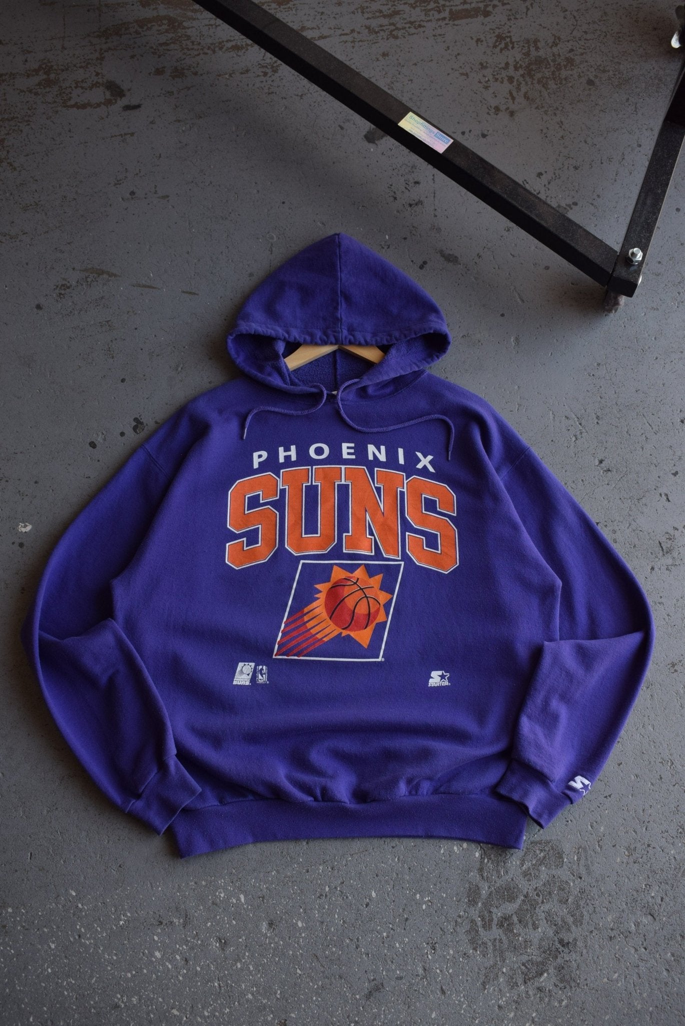 Vintage 90s Starter x NBA Pheonix Suns Hoodie (L) - Retrospective Store