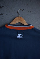 Vintage 90s Starter x University of Virginia Embroidered Crewneck (L/XL) - Retrospective Store