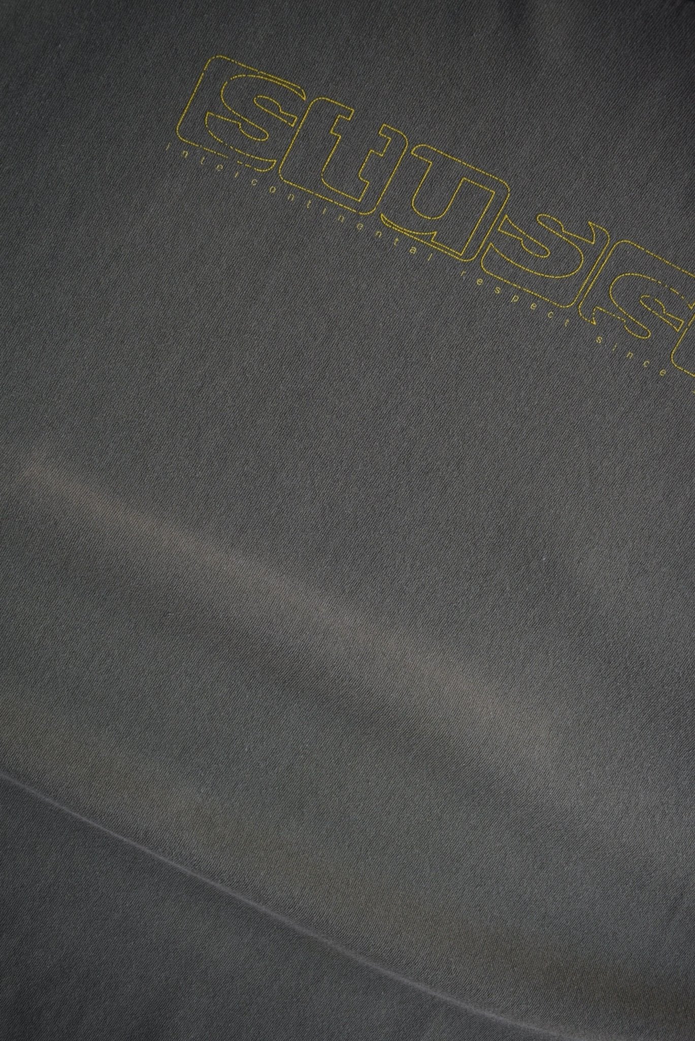Vintage 90s Stussy Spellout Tee (L/XL) - Retrospective Store