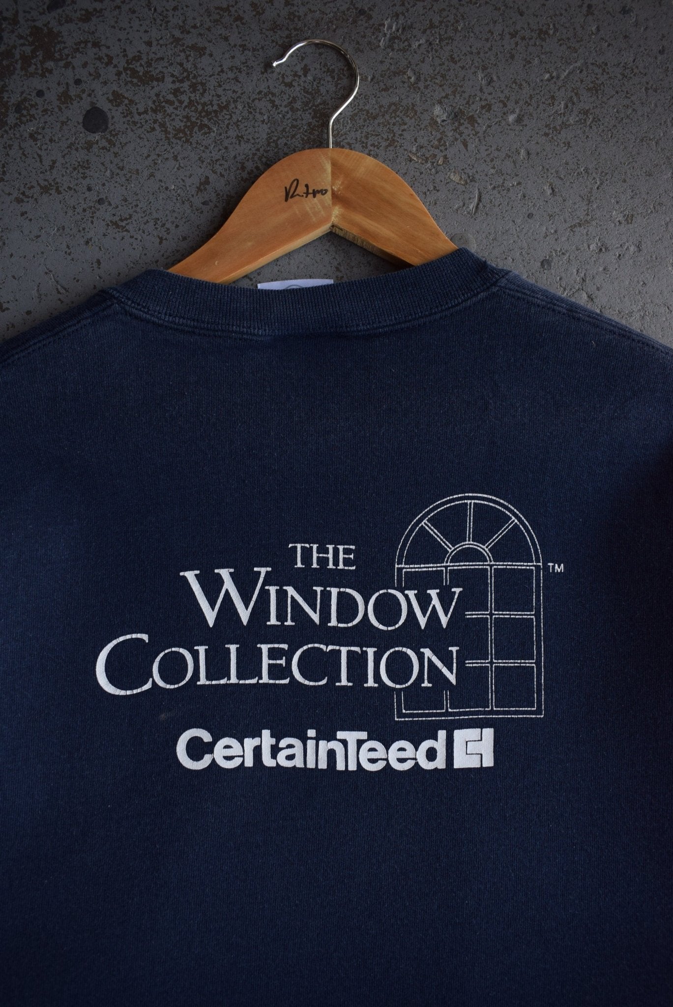 Vintage 90s The Window Collection Graphic Crewneck (L) - Retrospective Store