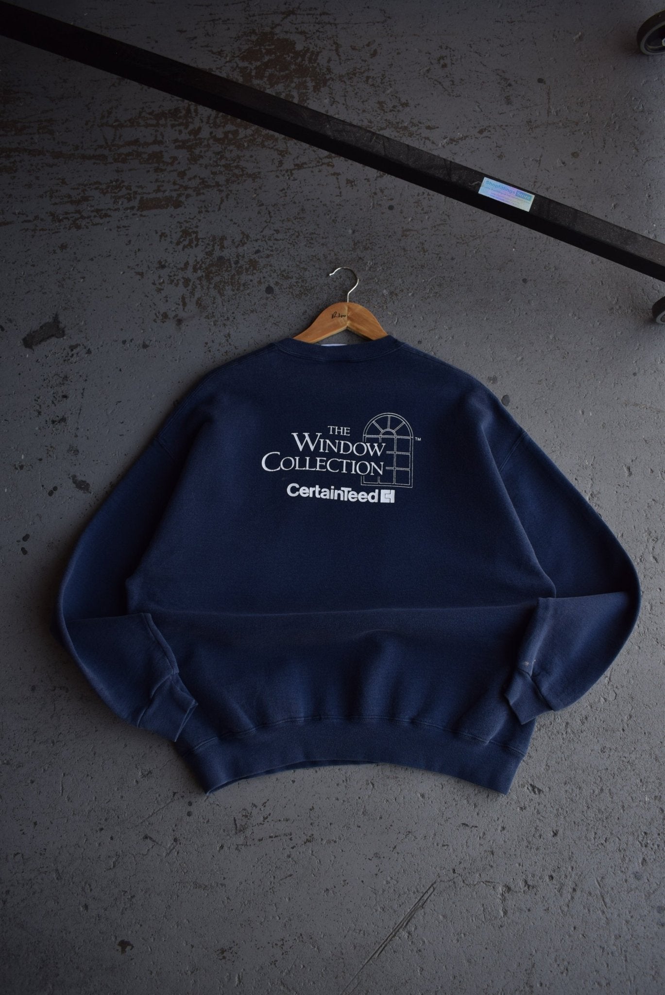 Vintage 90s The Window Collection Graphic Crewneck (L) - Retrospective Store
