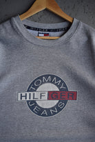 Vintage 90s Tommy Hilfiger Jeans Spellout Crewneck (XL) - Retrospective Store