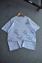 Vintage 90s Umbro Spellout Graphic Tee (XL) - Retrospective Store