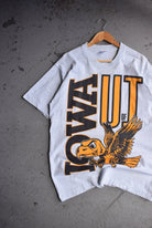 Vintage 90s University of Iowa Tee (L) - Retrospective Store