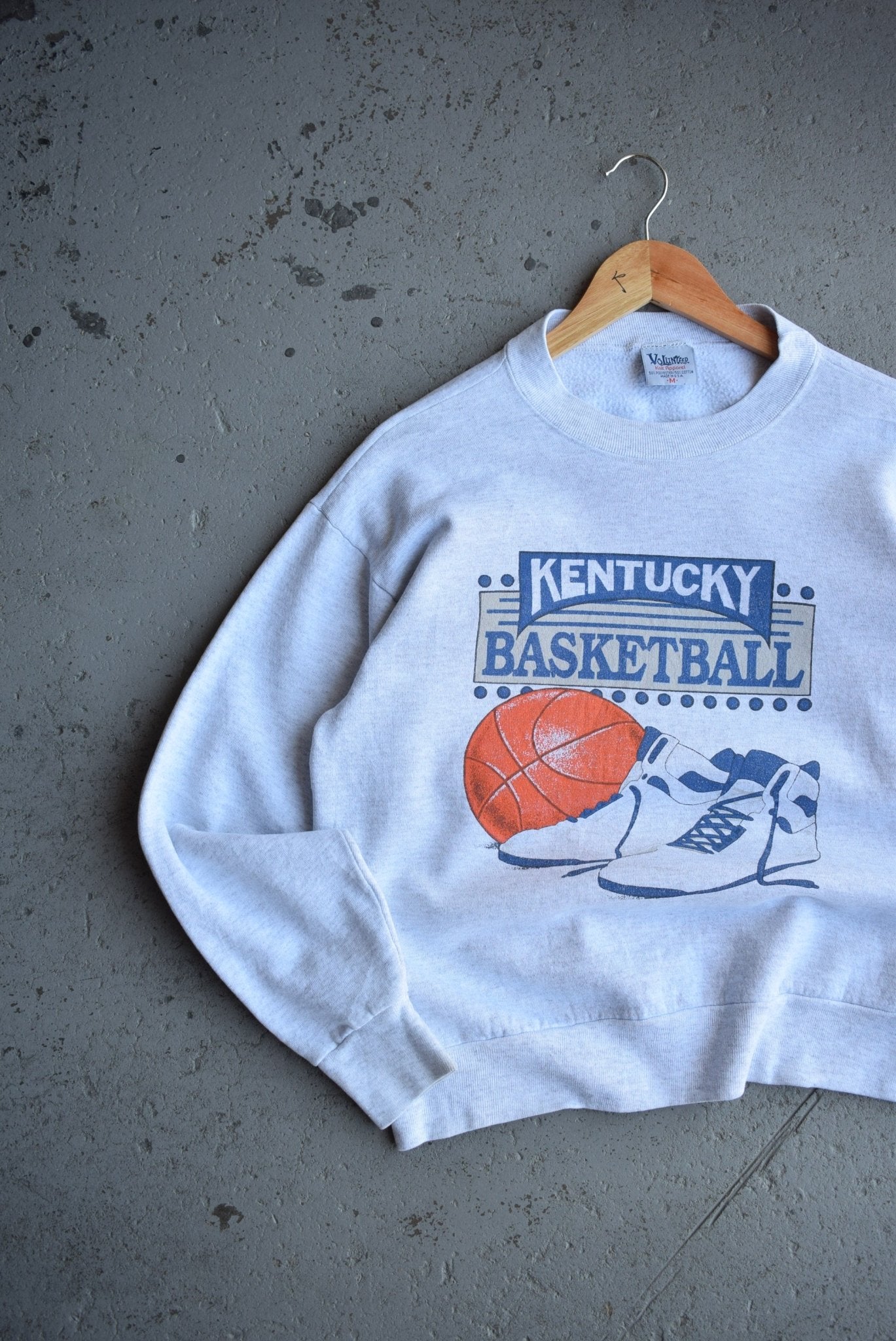 Vintage 90s University of Kentucky Basketball Crewneck (S) - Retrospective Store