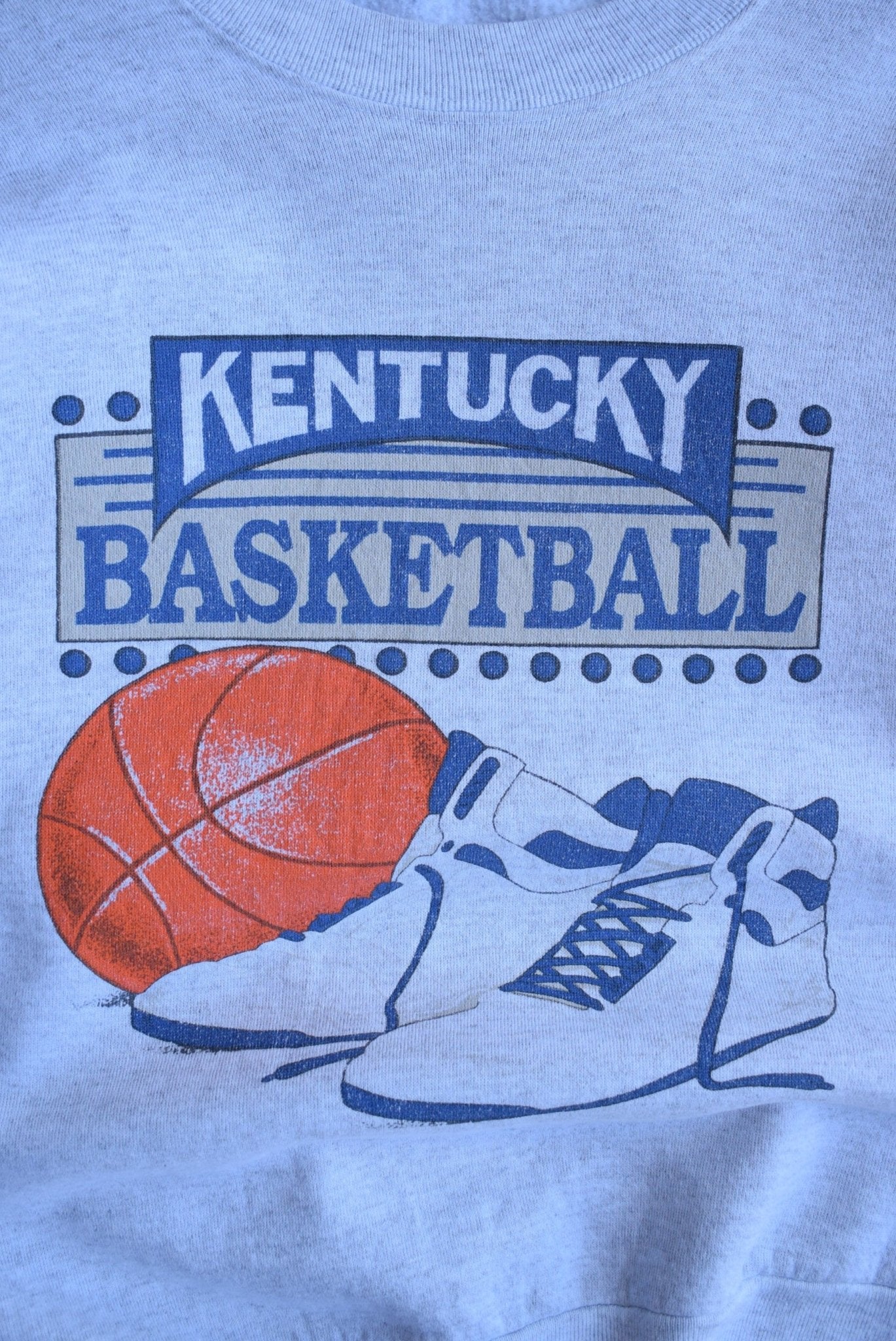 Vintage 90s University of Kentucky Basketball Crewneck (S) - Retrospective Store