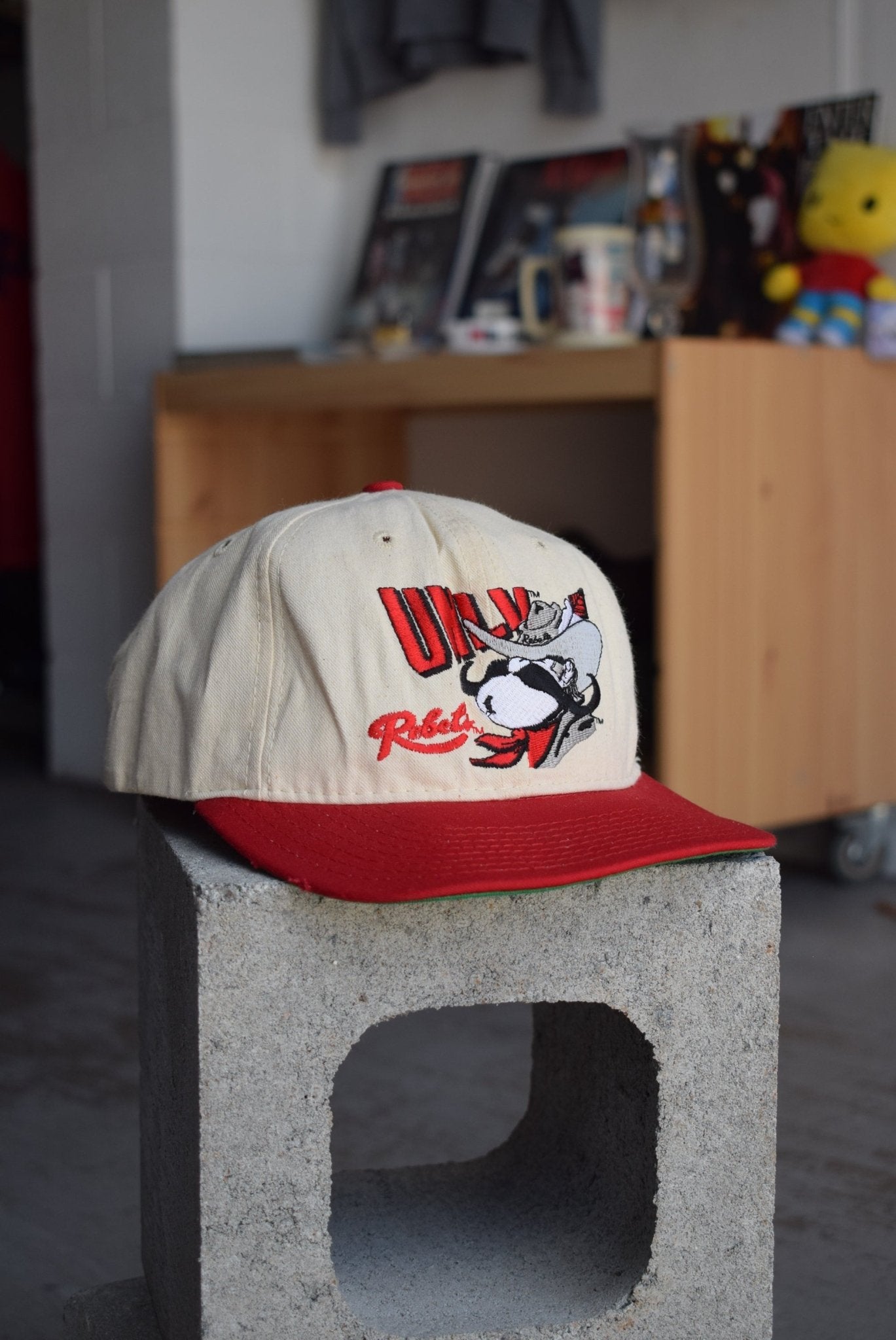 Vintage 90s University of Nevada Las Vegas Embroidered Hat - Retrospective Store