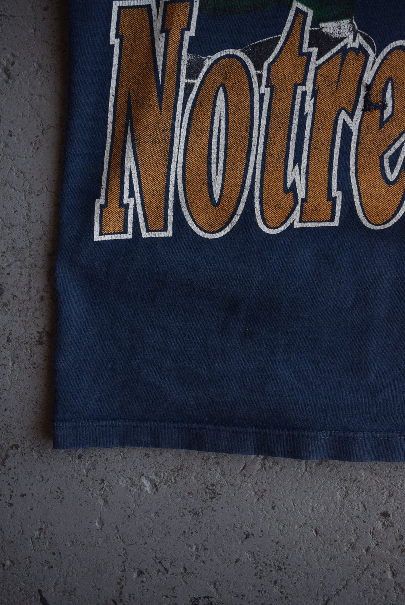 Vintage 90s University of Notre Dame Tee (M) - Retrospective Store
