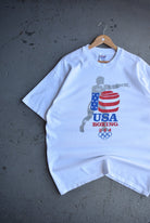 Vintage 90s USA Boxing Team Tee (XL) - Retrospective Store