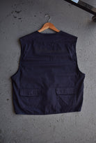 Vintage 90s Utility Workwear Vest (L) - Retrospective Store