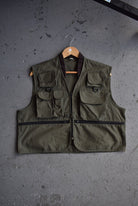 Vintage 90s Utility Workwear Vest (S) - Retrospective Store