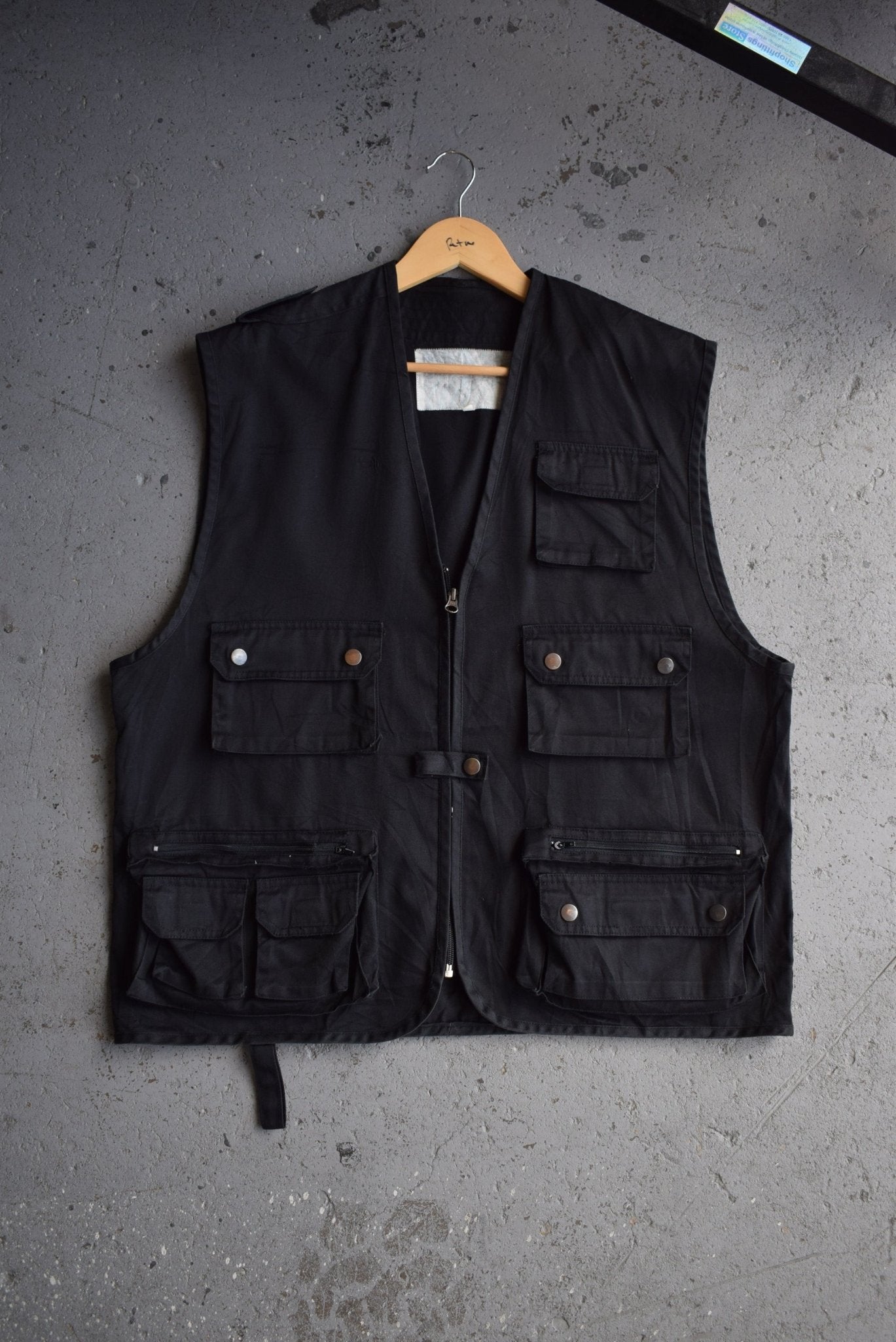 Vintage 90s Utility Workwear Vest (XL) - Retrospective Store