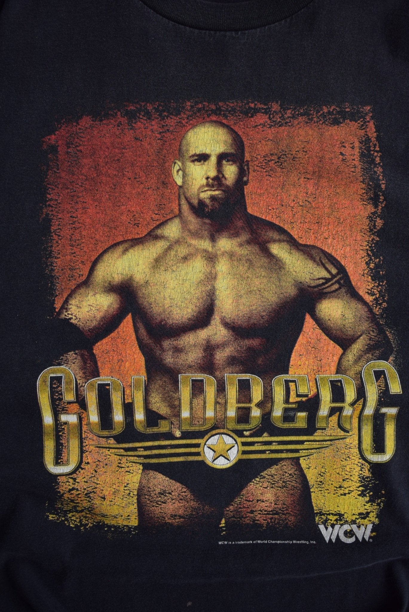 Vintage 90s WCW Bill Goldberg Tee (XL) - Retrospective Store