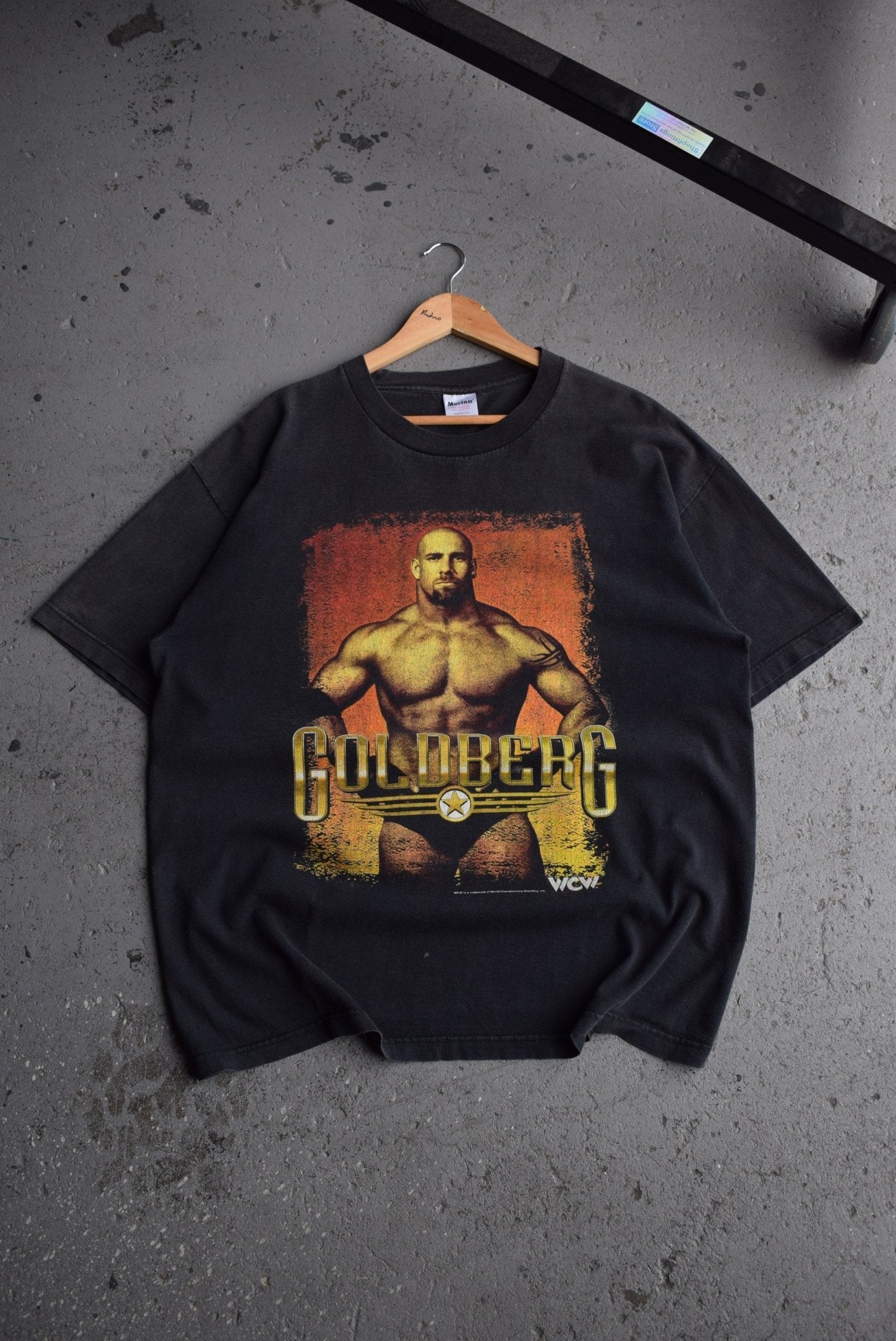 Vintage 90s WCW Bill Goldberg Tee (XL) - Retrospective Store