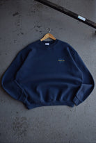 Vintage 90s Wilson Classic Logo Embroidered Crewneck (XL/XXL) - Retrospective Store