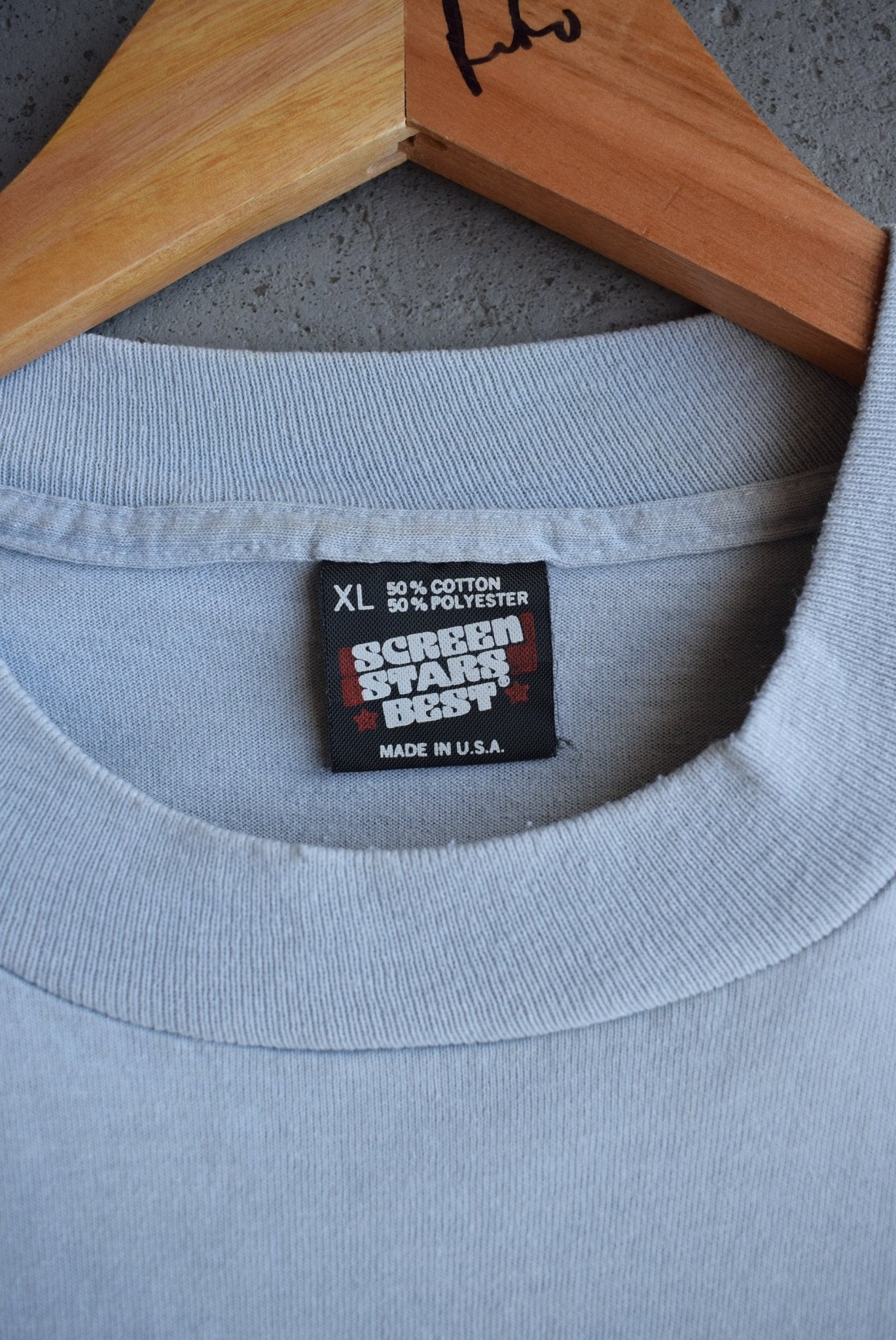 Vintage 90s YMCA Camp Surf Tee (L) - Retrospective Store