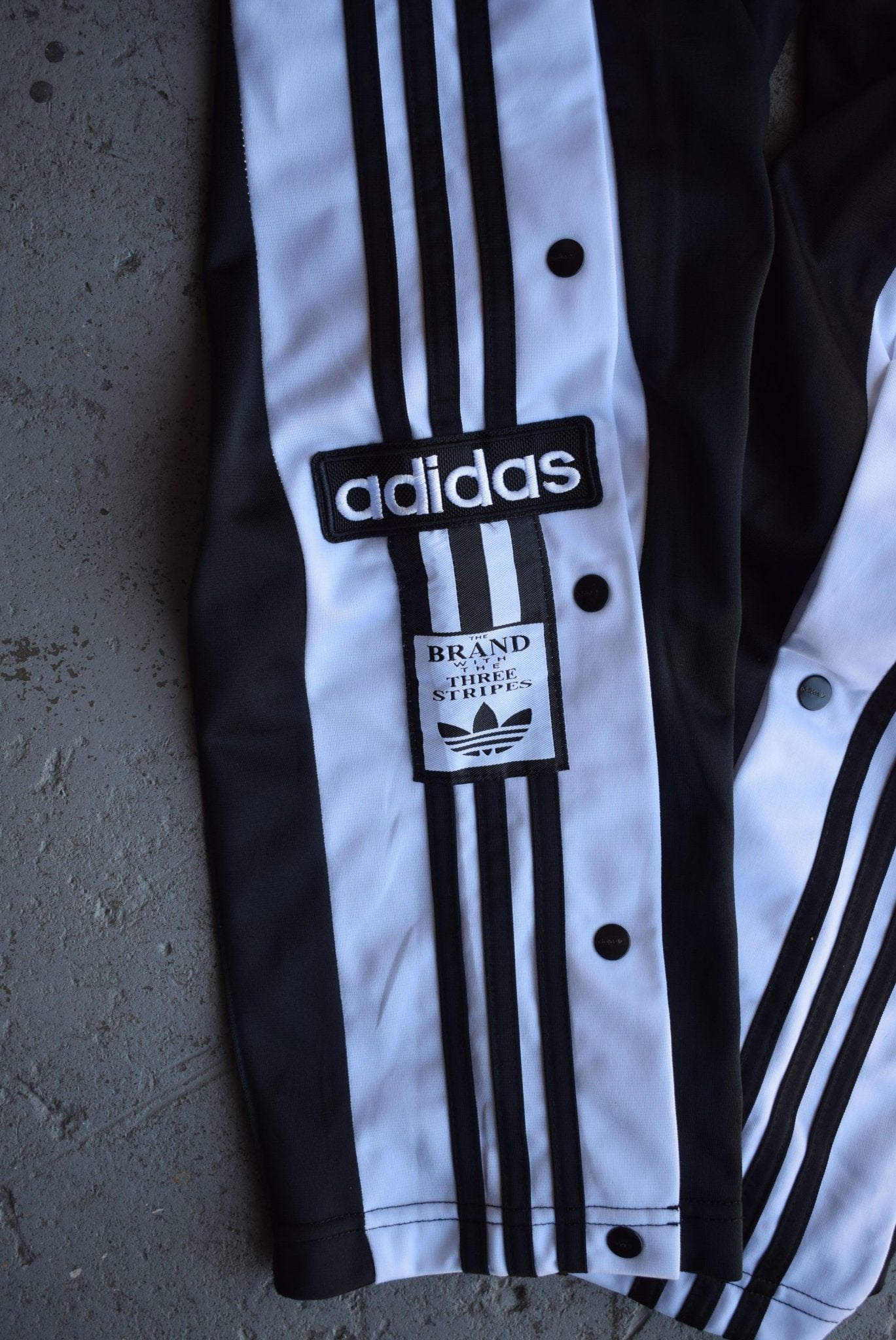 Vintage Adidas 'Adibreak' Snap Track Pants (S) - Retrospective Store