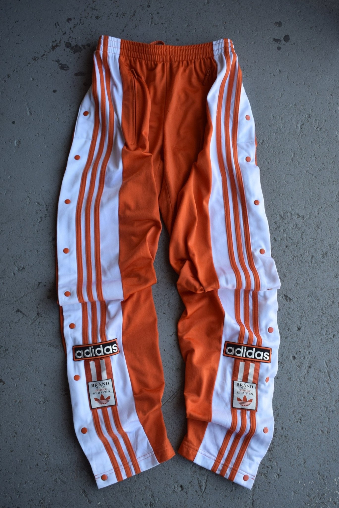 Vintage Adidas 'Adibreak' Snap Track Pants (XS) - Retrospective Store
