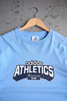 Vintage Adidas Athletics Spellout Long Sleeve Tee (M/L) - Retrospective Store