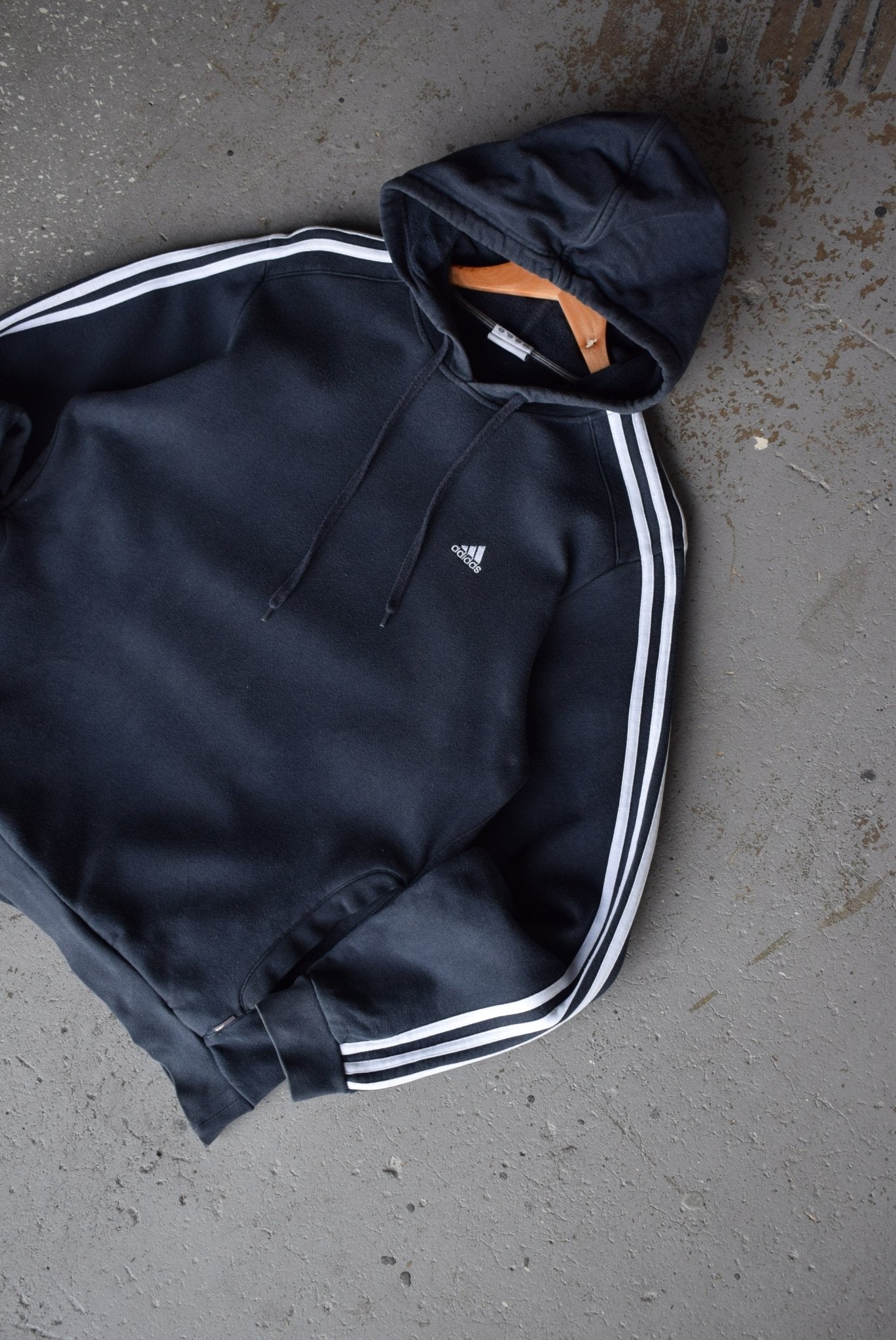 Vintage Adidas Classic Logo Embroidered Hoodie (M) - Retrospective Store