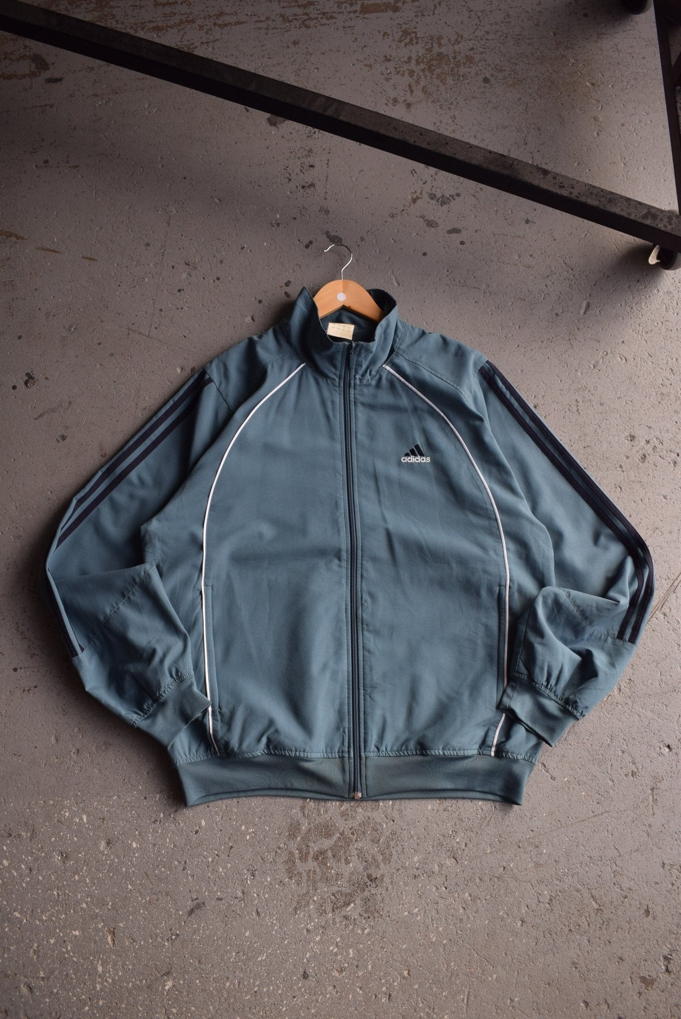Vintage Adidas Classic Logo Embroidered Jacket (L) - Retrospective Store
