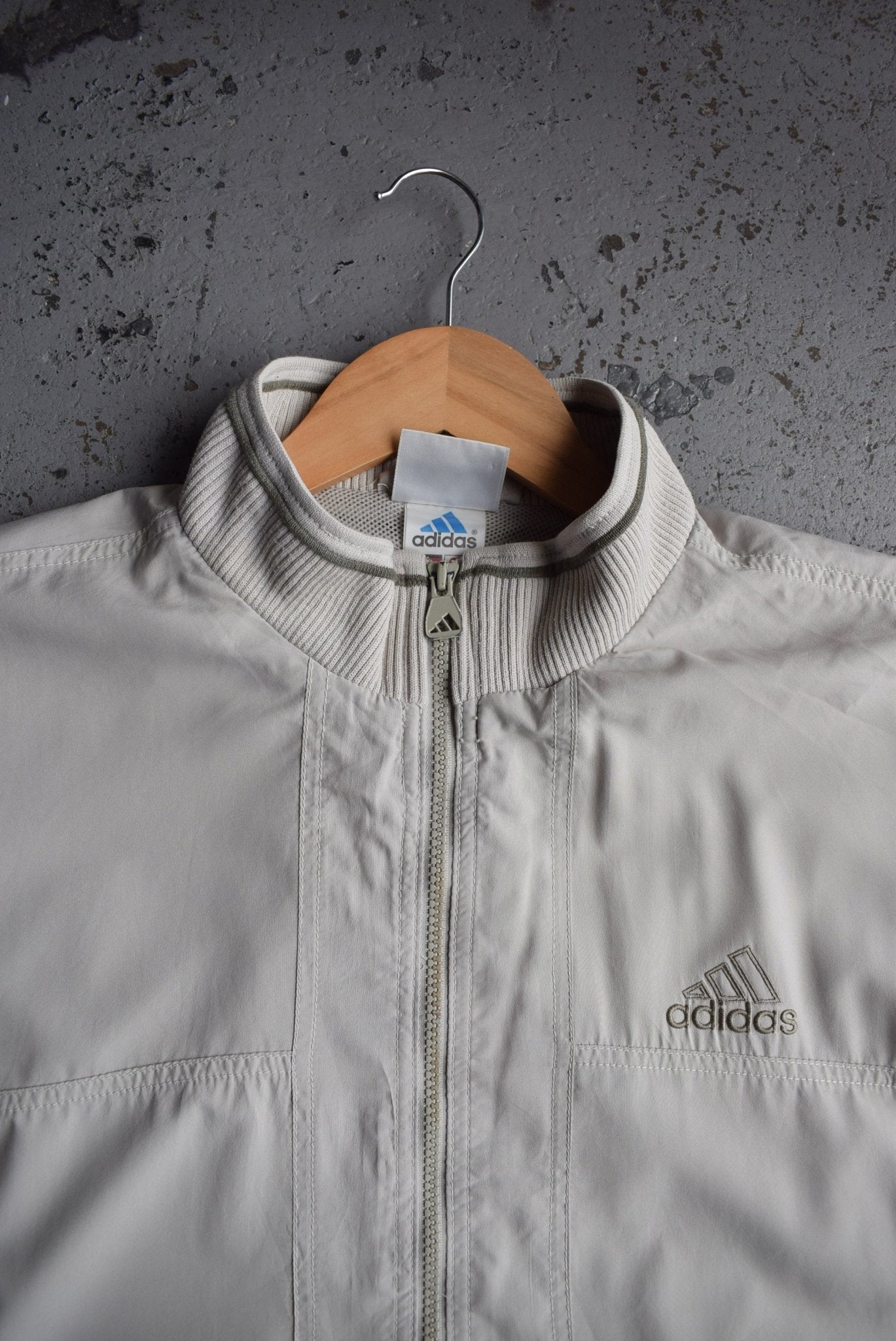 Vintage Adidas Classic Logo Embroidered Jacket (L) - Retrospective Store