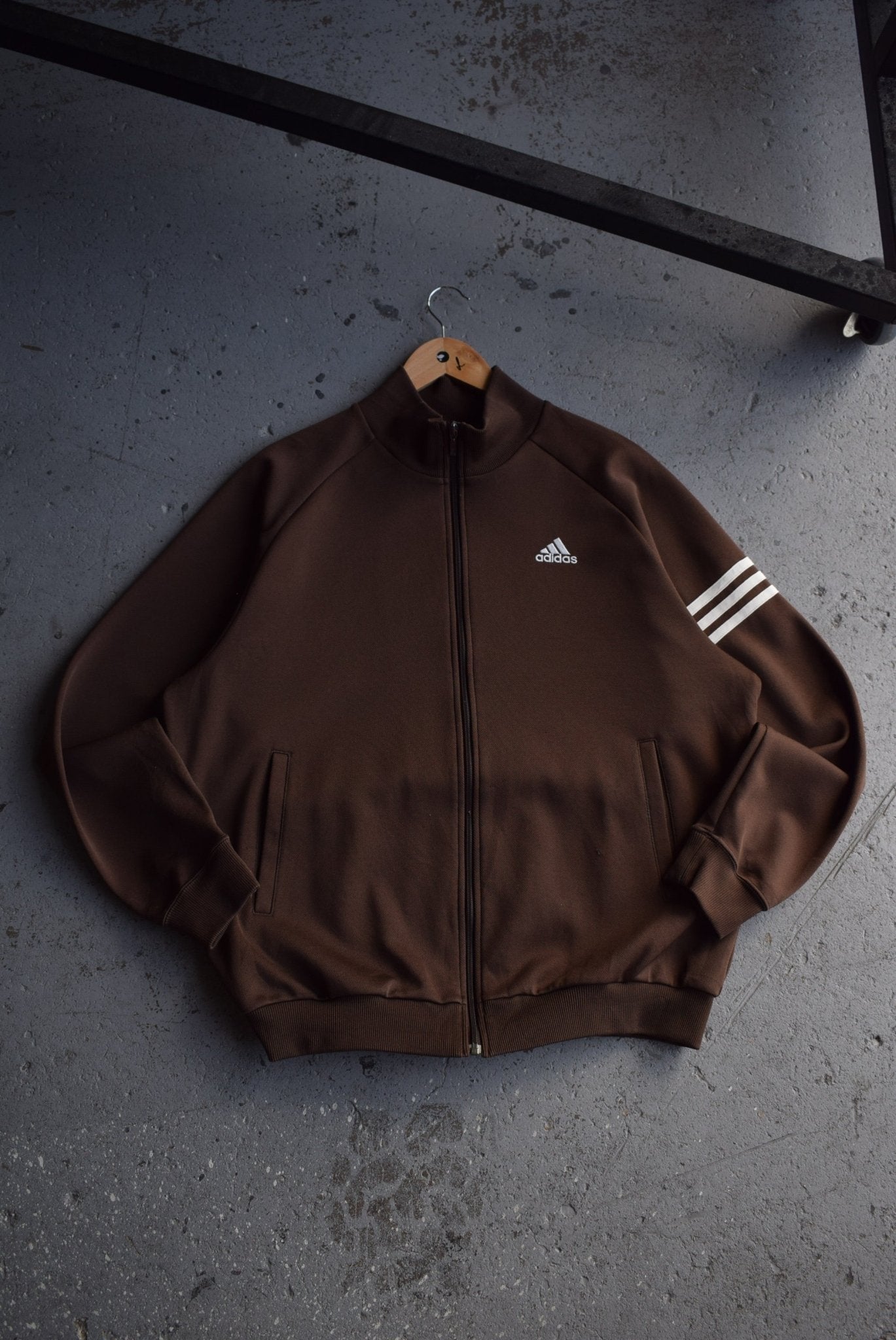 Vintage Adidas Classic Logo Embroidered Jacket (L) - Retrospective Store