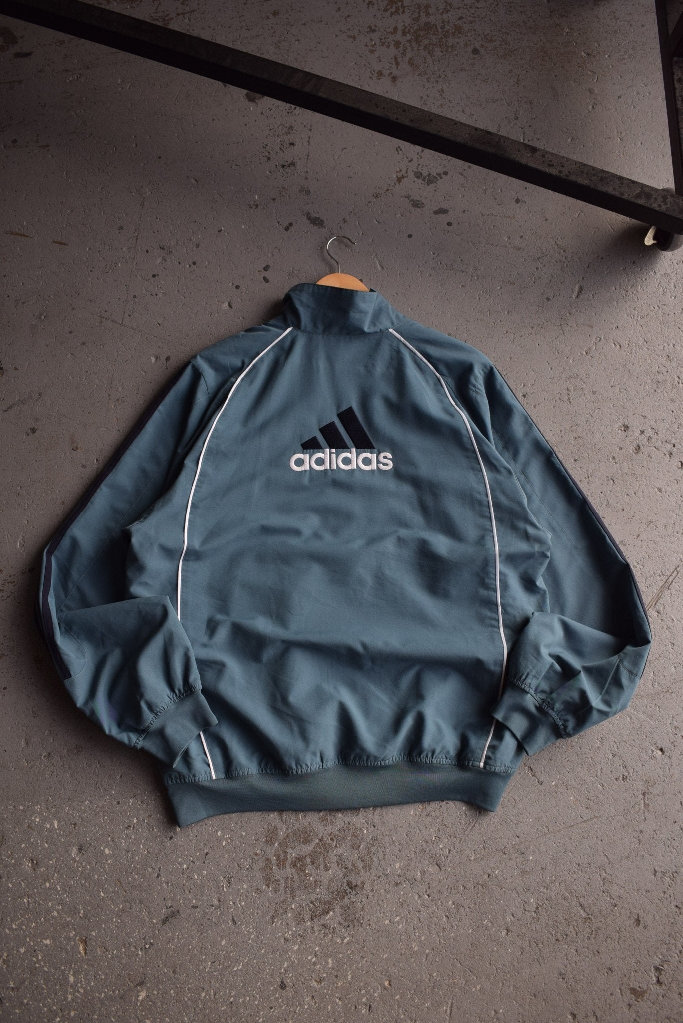 Vintage Adidas Classic Logo Embroidered Jacket (L) - Retrospective Store