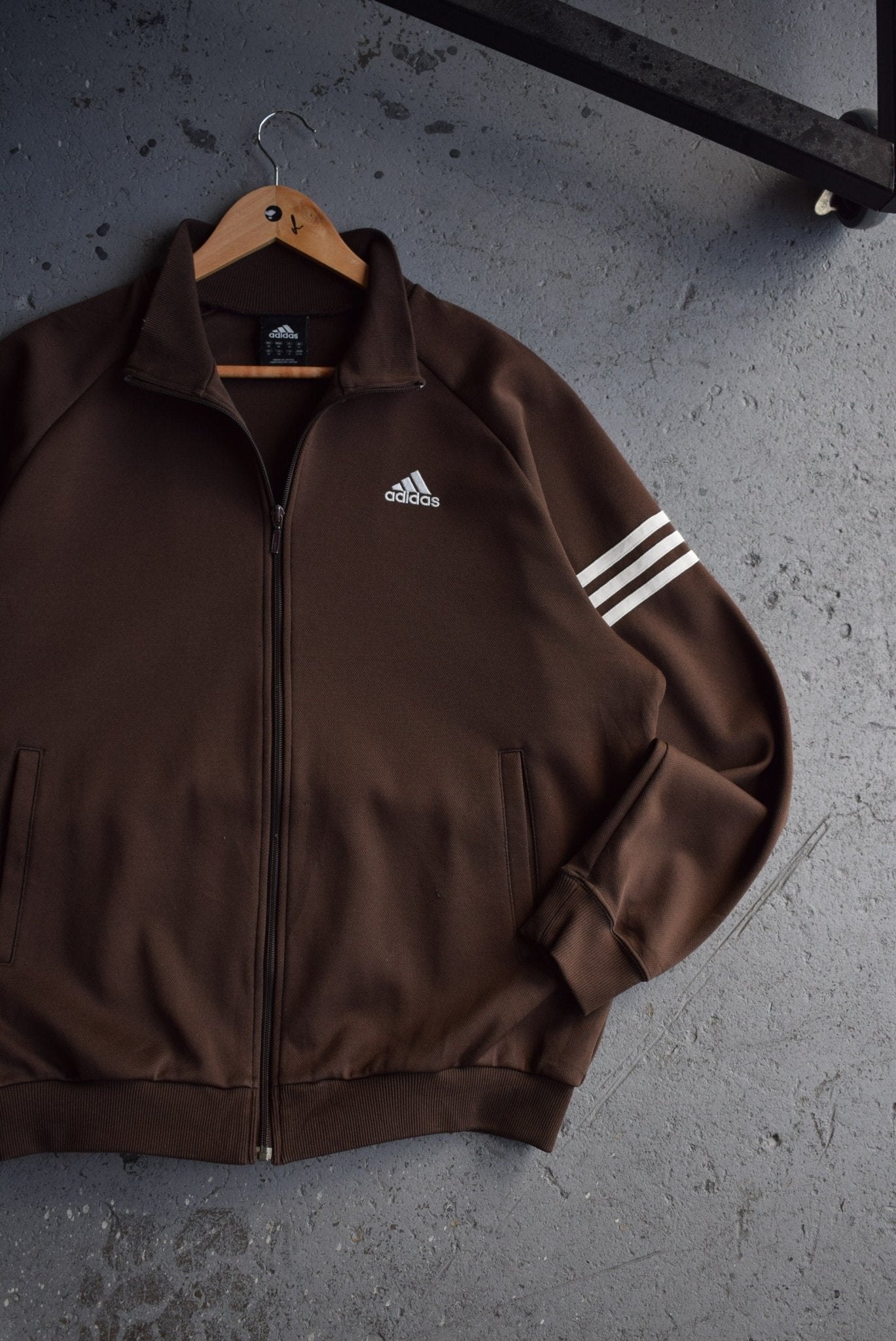 Vintage Adidas Classic Logo Embroidered Jacket (L) - Retrospective Store
