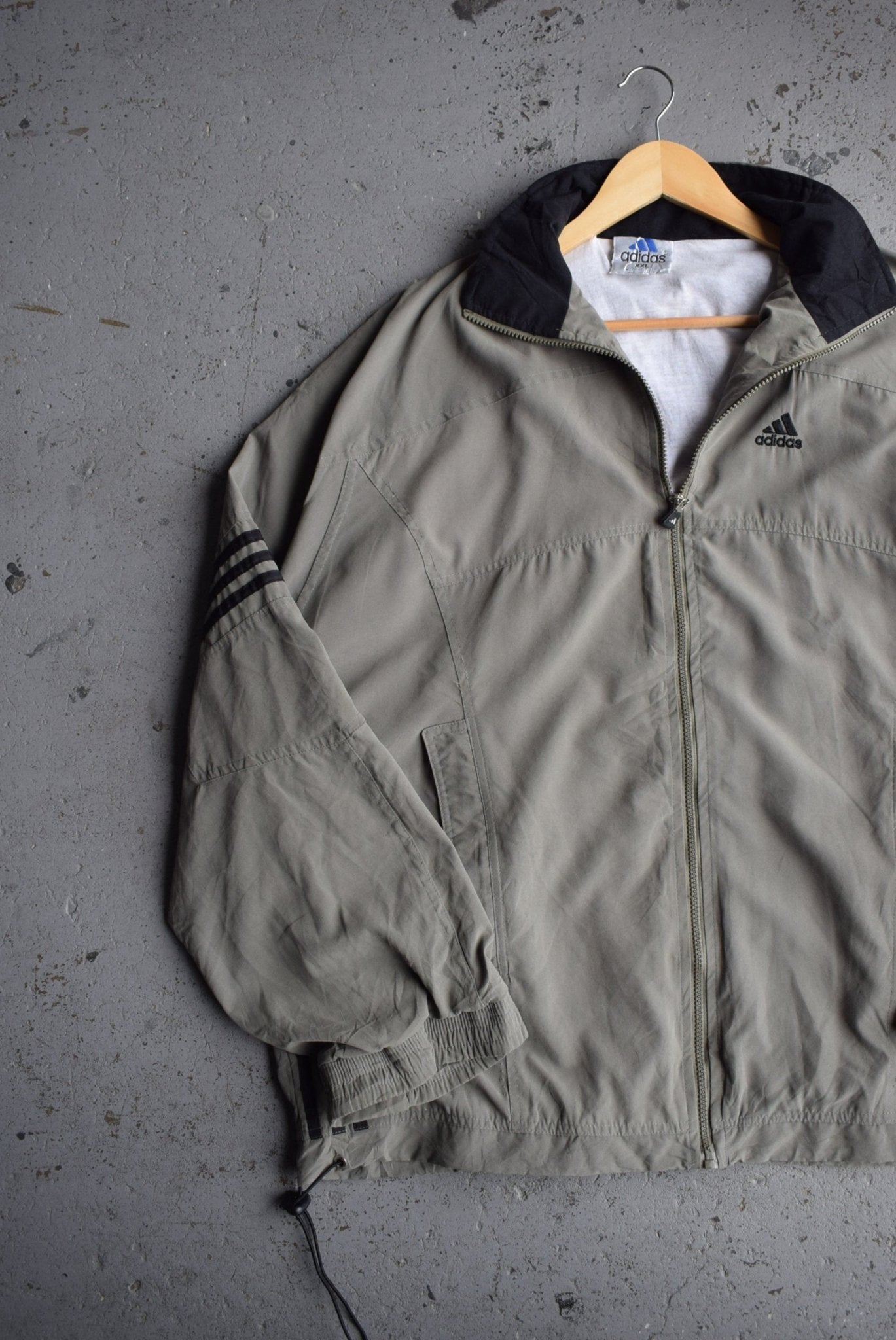 Vintage Adidas Classic Logo Embroidered Jacket (XXL) - Retrospective Store