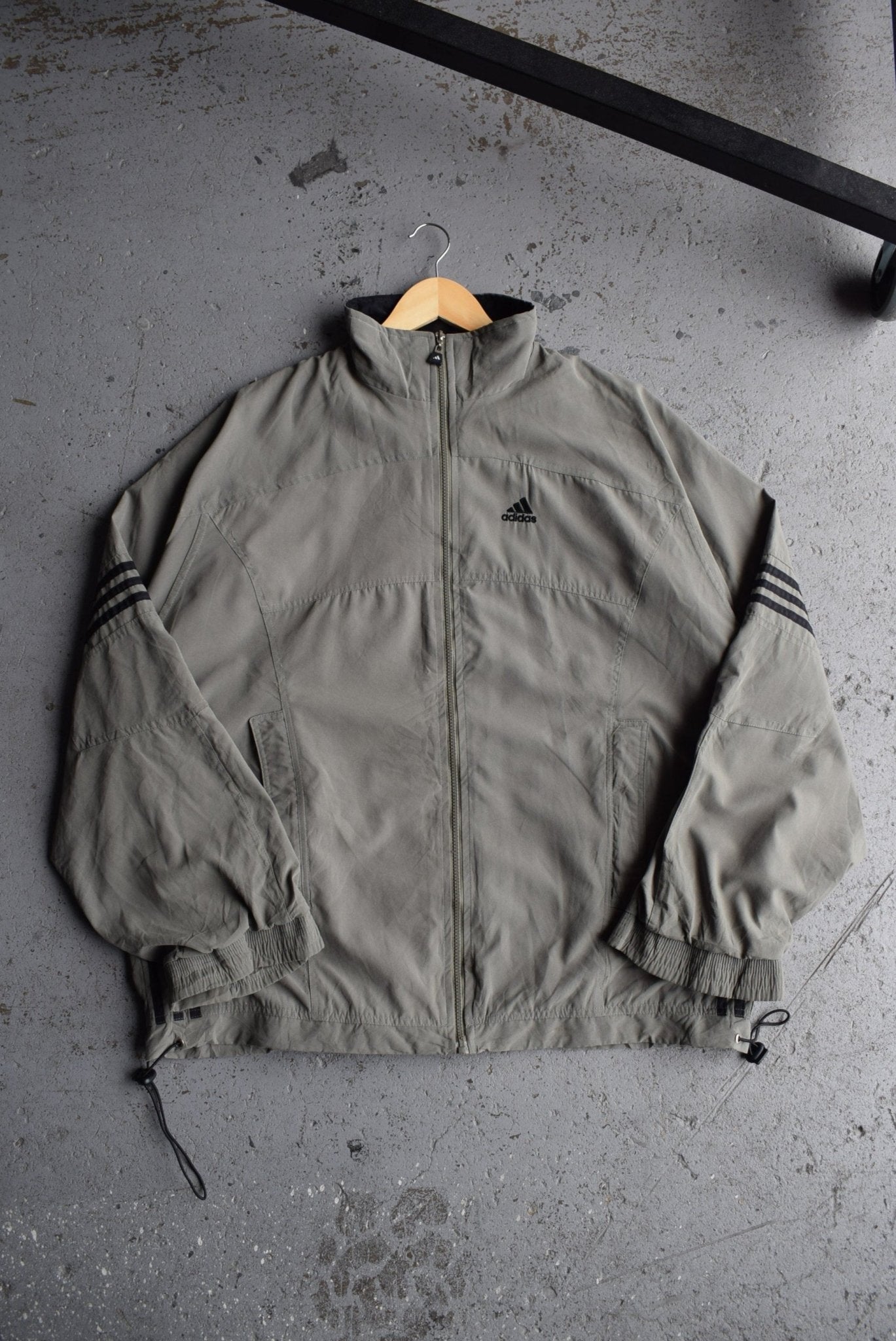 Vintage Adidas Classic Logo Embroidered Jacket (XXL) - Retrospective Store