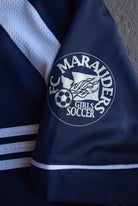 Vintage Adidas Classic Logo Embroidered Soccer Jersey (M) - Retrospective Store