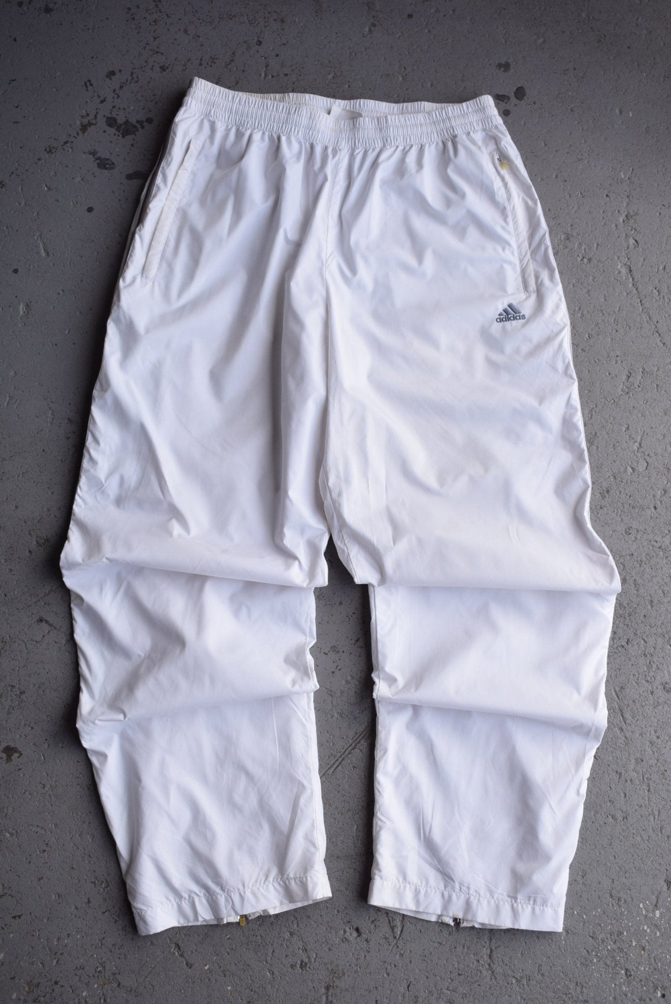 Vintage Adidas Classic Logo Embroidered Track Pants (L) - Retrospective Store