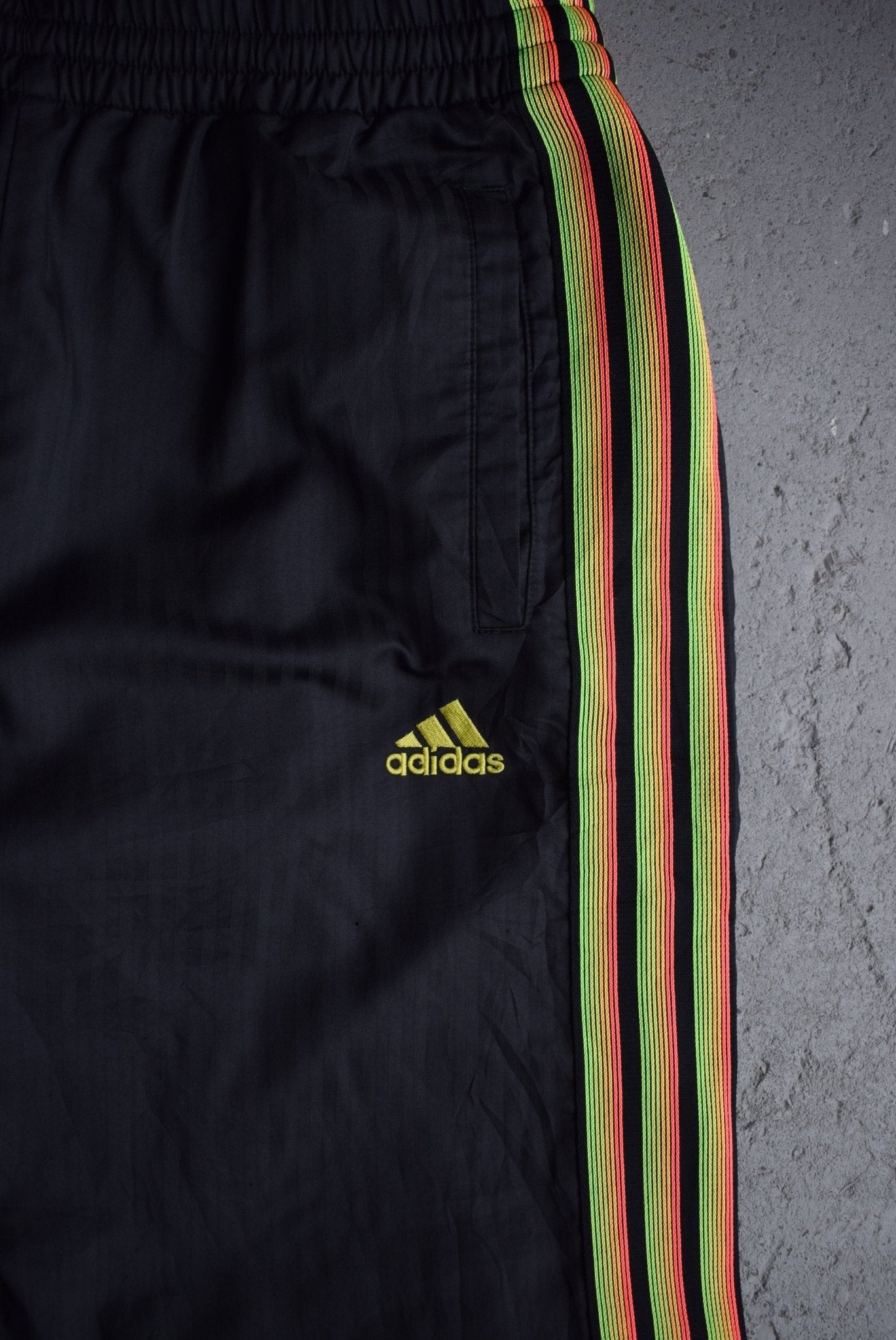 Vintage Adidas Classic Logo Embroidered Track Pants (L) - Retrospective Store
