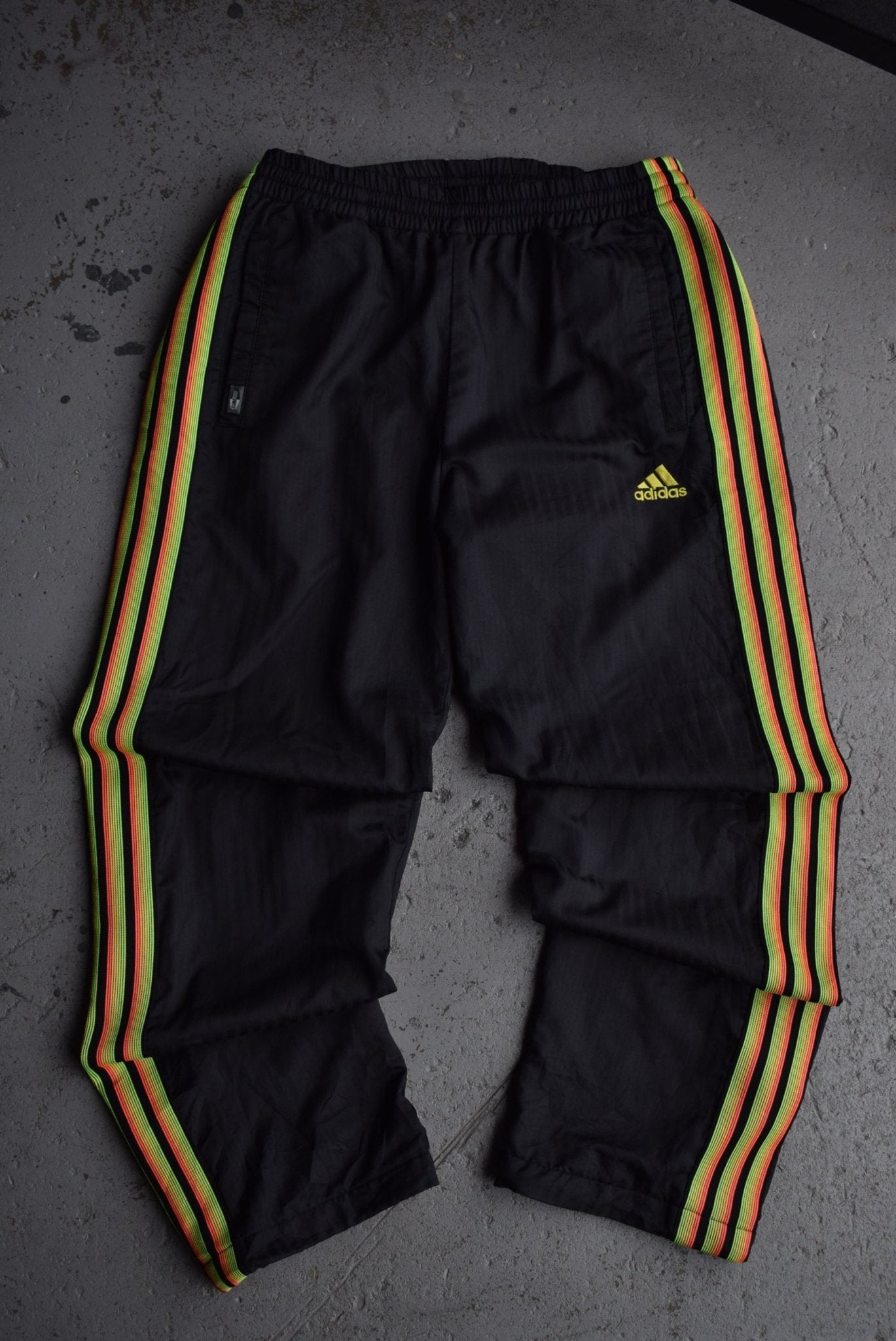 Vintage Adidas Classic Logo Embroidered Track Pants (L) - Retrospective Store