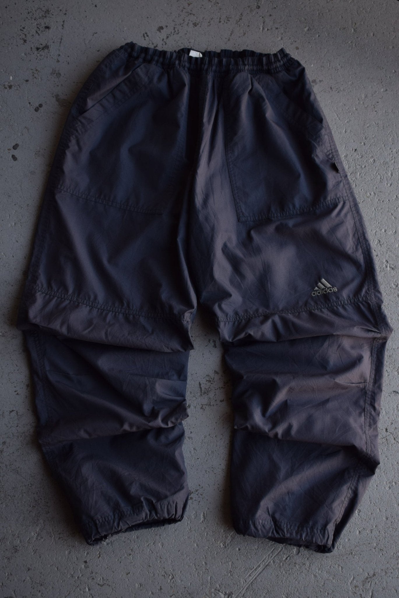 Vintage Adidas Classic Logo Embroidered Track Pants (L) - Retrospective Store