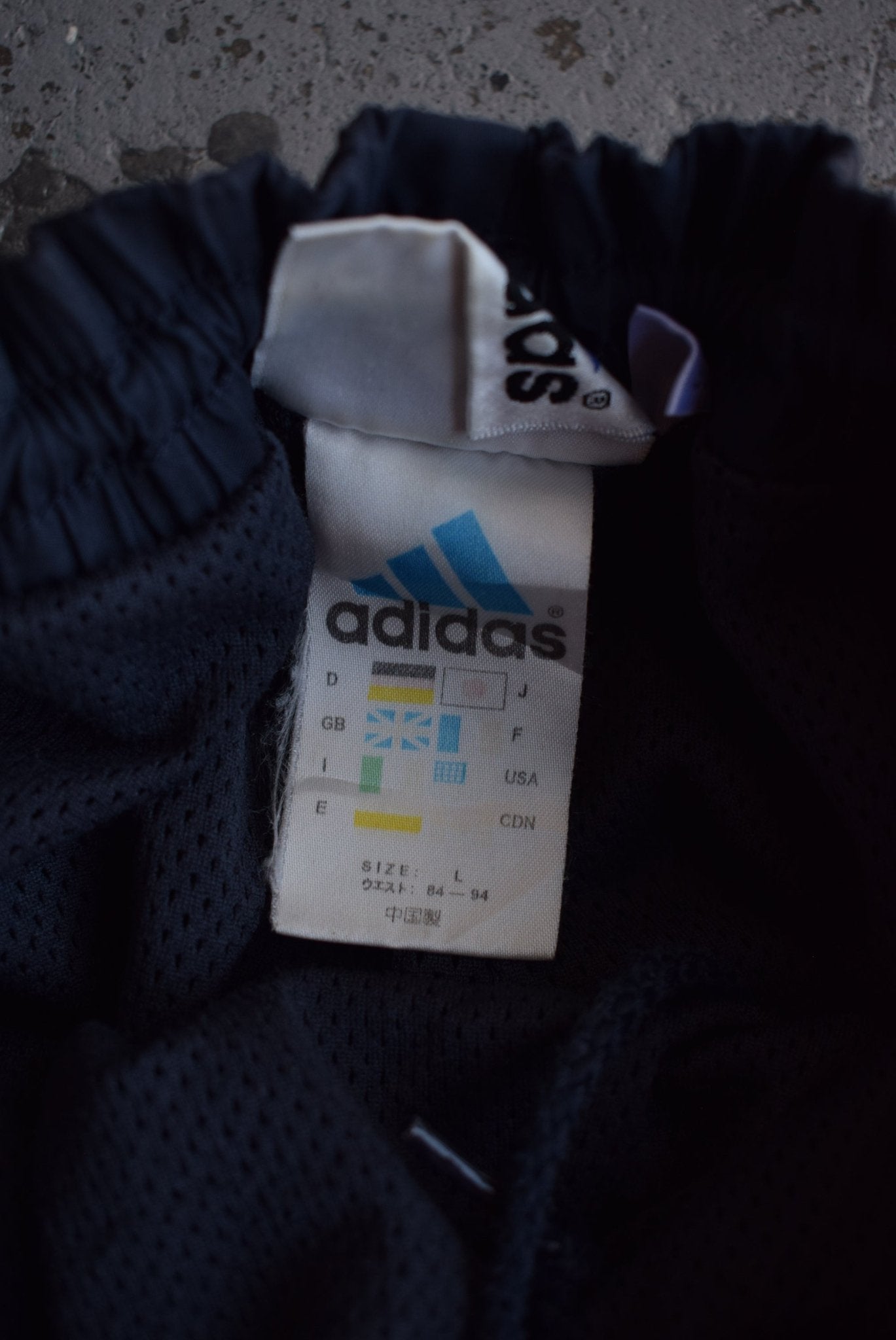 Vintage Adidas Classic Logo Embroidered Track Pants (L) - Retrospective Store