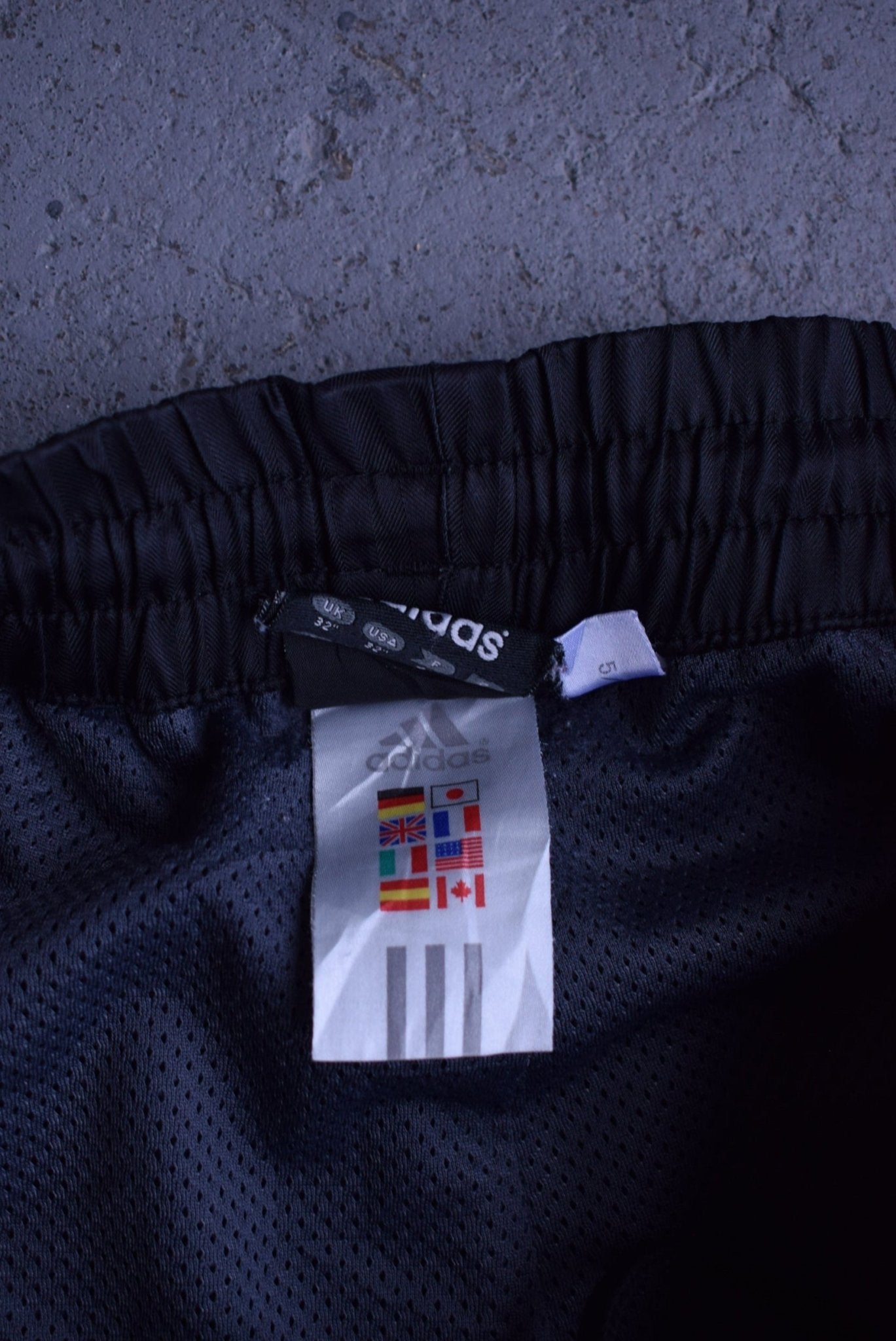 Vintage Adidas Classic Logo Embroidered Track Pants (L) - Retrospective Store