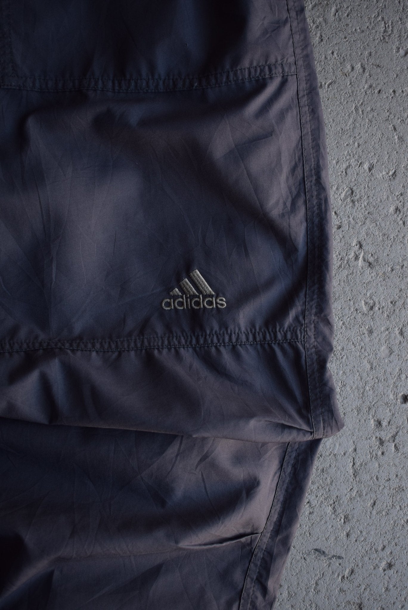Vintage Adidas Classic Logo Embroidered Track Pants (L) - Retrospective Store