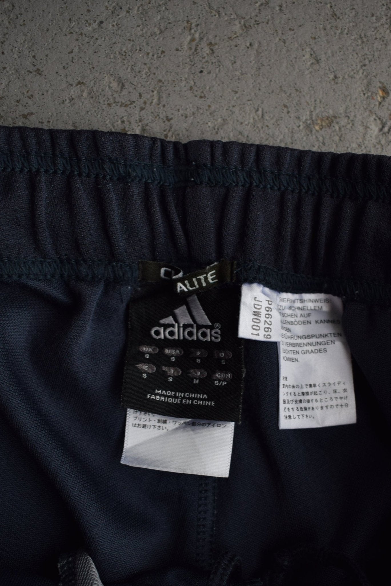 Vintage Adidas Classic Logo Embroidered Track Pants (L) - Retrospective Store