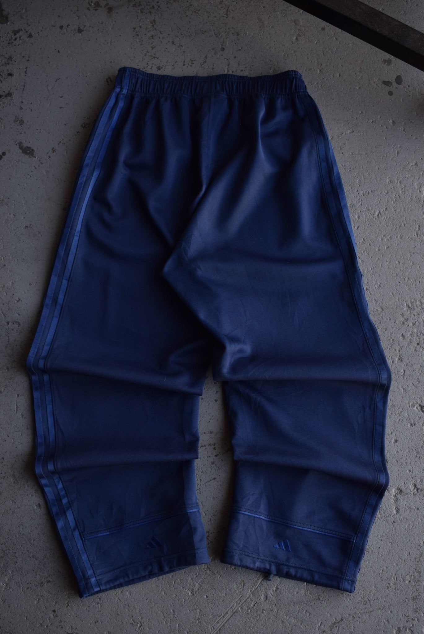 Vintage Adidas Classic Logo Embroidered Track Pants (S/M) - Retrospective Store