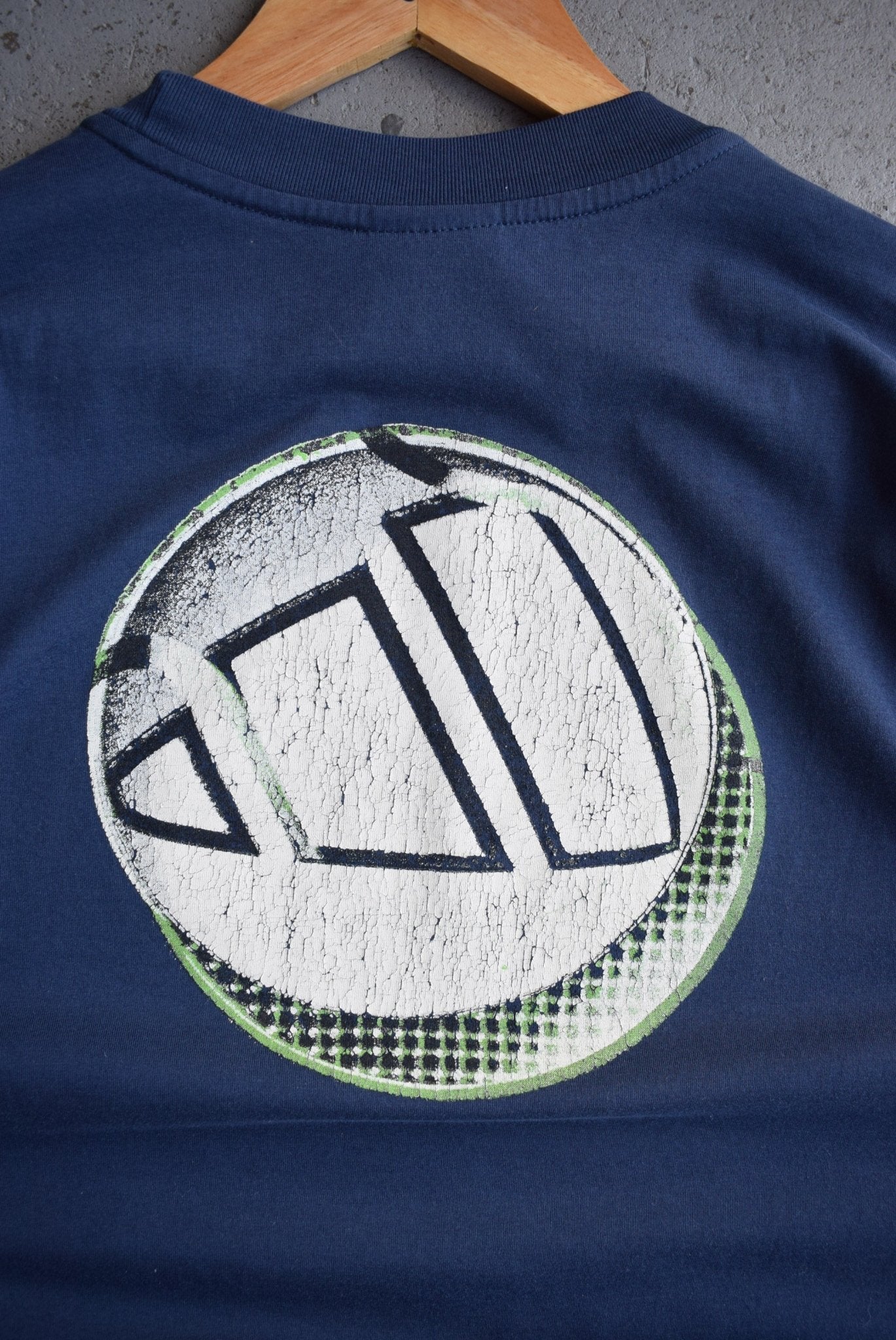 Vintage Adidas Classic Logo Tee (M/L) - Retrospective Store