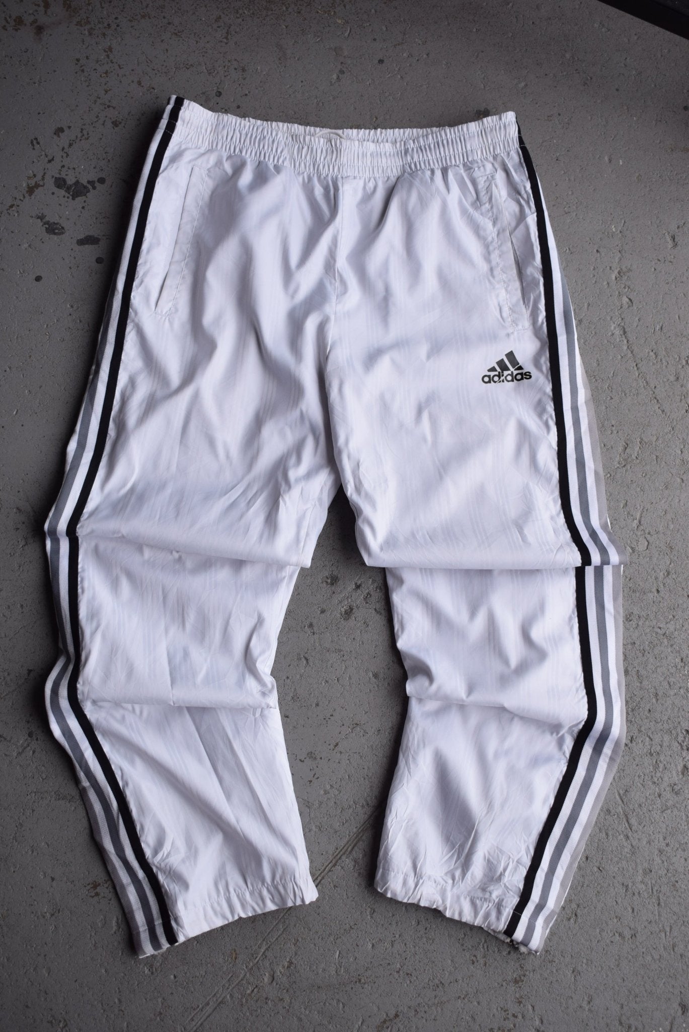 Vintage Adidas Classic Logo Track Pants (M) - Retrospective Store