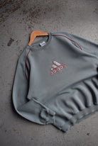Vintage Adidas Embroidered Spellout Crewneck (M/L) - Retrospective Store