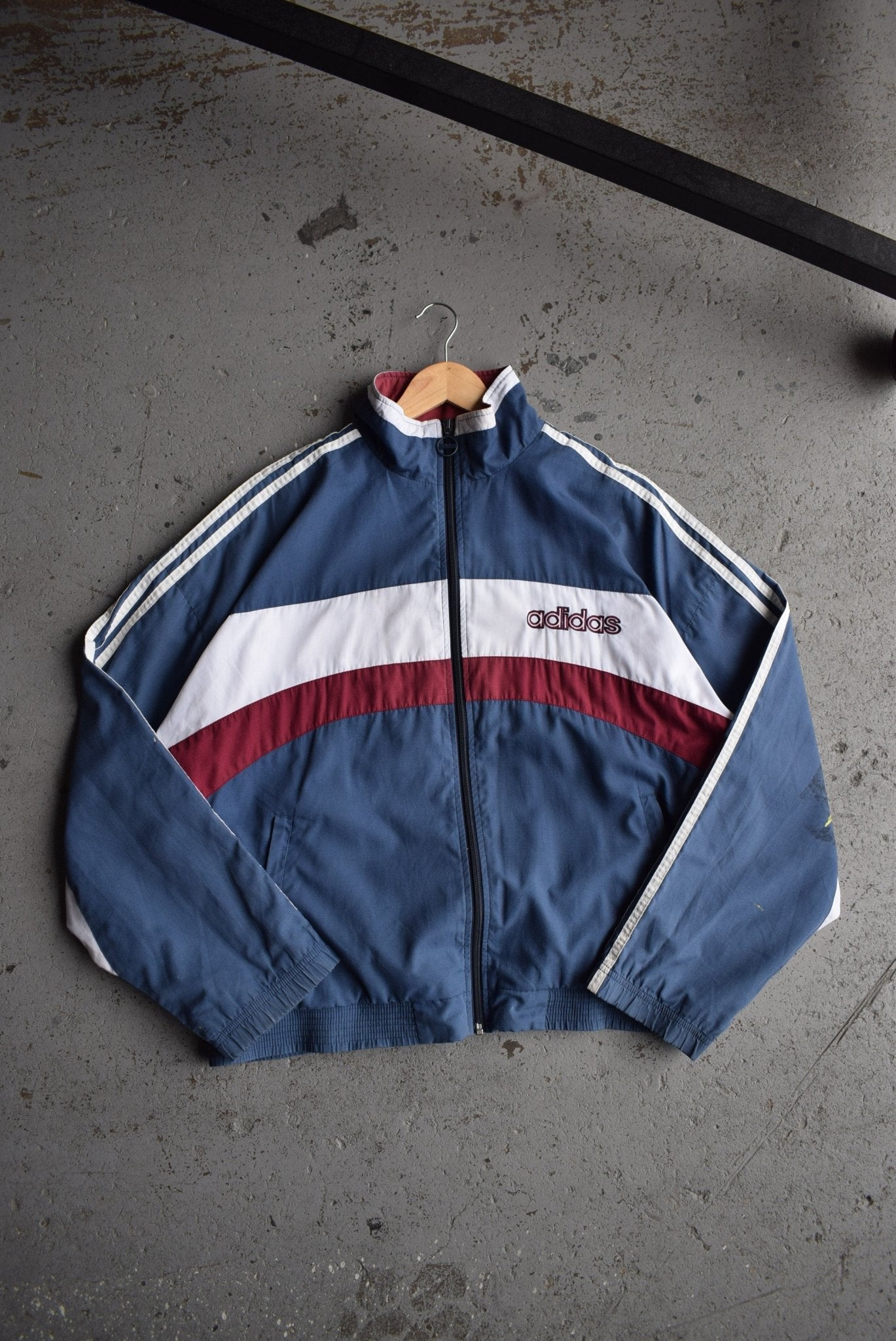 Vintage Adidas Embroidered Spellout Jacket (M/L) - Retrospective Store