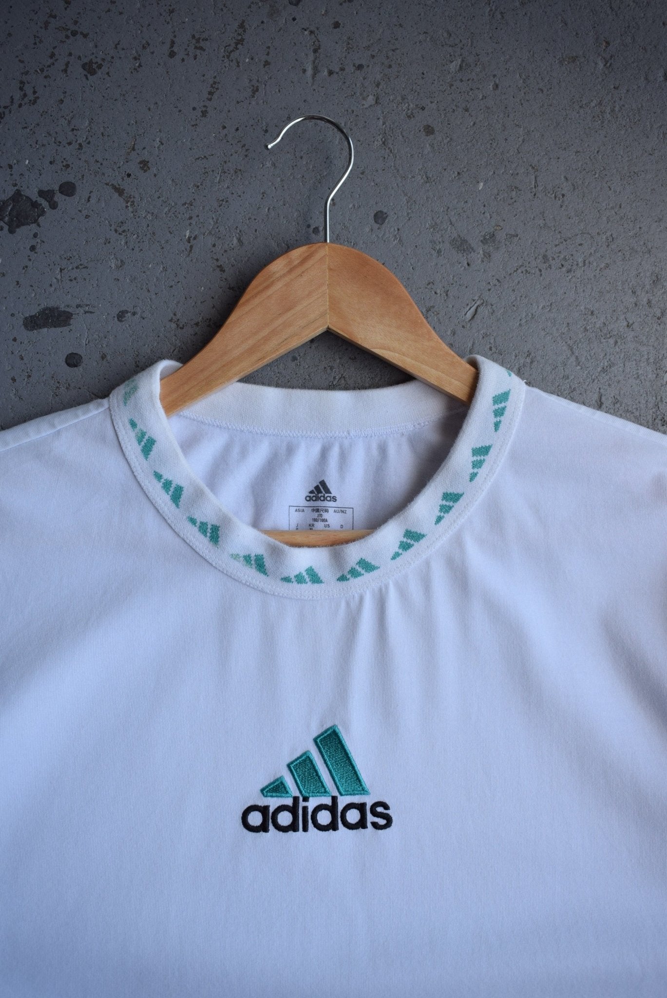 Vintage Adidas Equipment x Real Madrid Embroidered Tee (L) - Retrospective Store